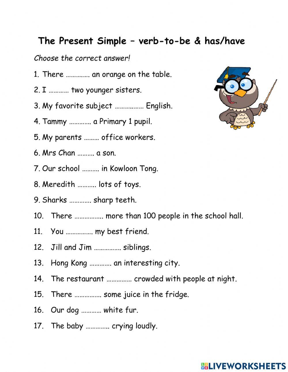 Grade 7 KD 3.6 The Present Simple 