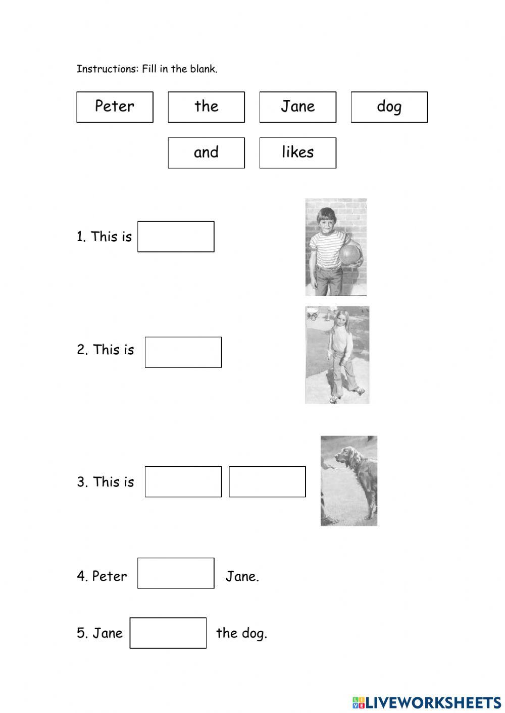 Peter and Jane 1A - Part 2