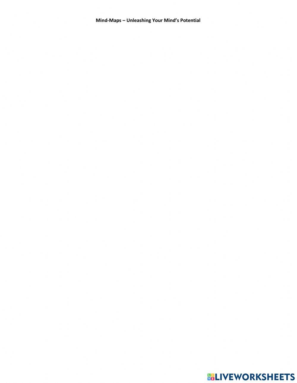 Mind-maps: unleashing your mind's potential (JIGSAW READING)