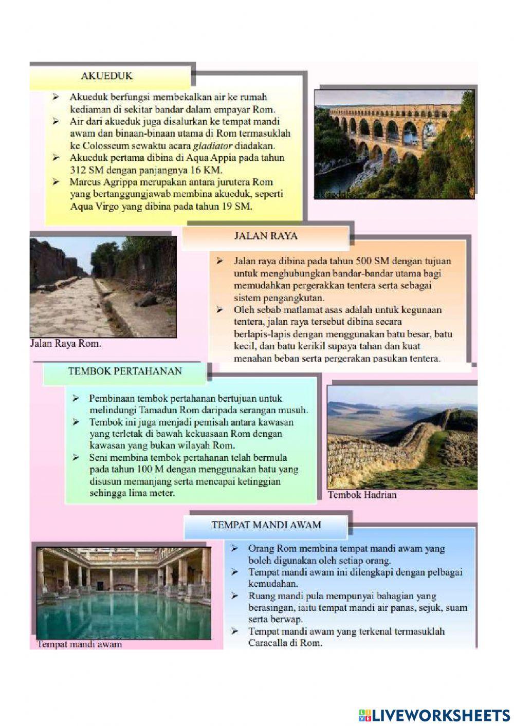 Bab 6 : Peningkatan Tamadun Yunani dan Rom