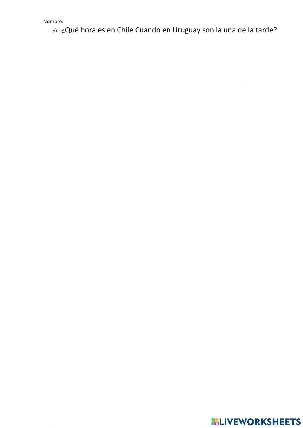 Escrito de Geografía