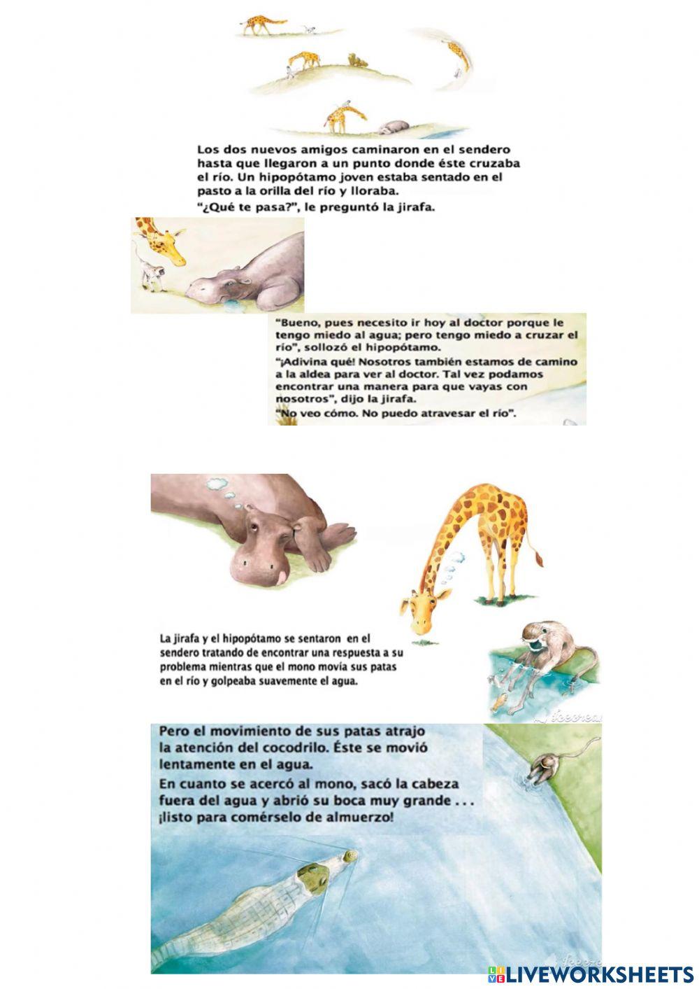 La jirafa que tenía miedo a las alturas