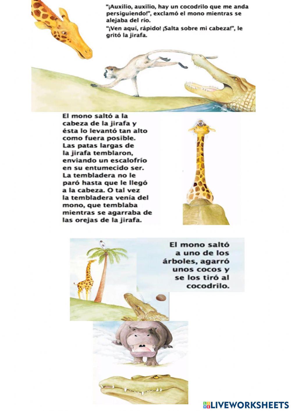 La jirafa que tenía miedo a las alturas