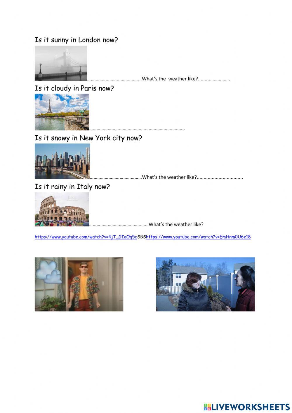 L025What's the weather like ?