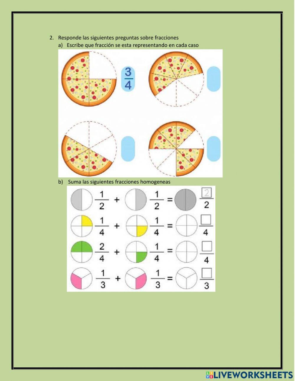 Examen de admisión grado 5°