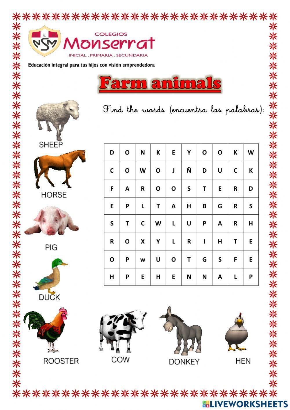 Farm nimals
