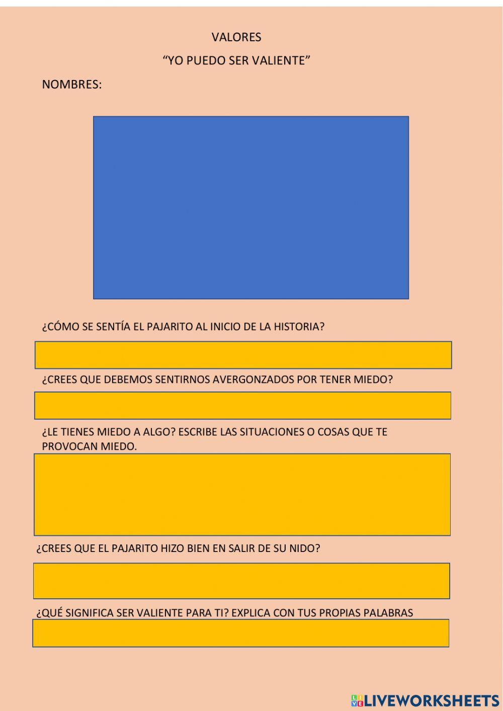 Yo puedo ser valiente