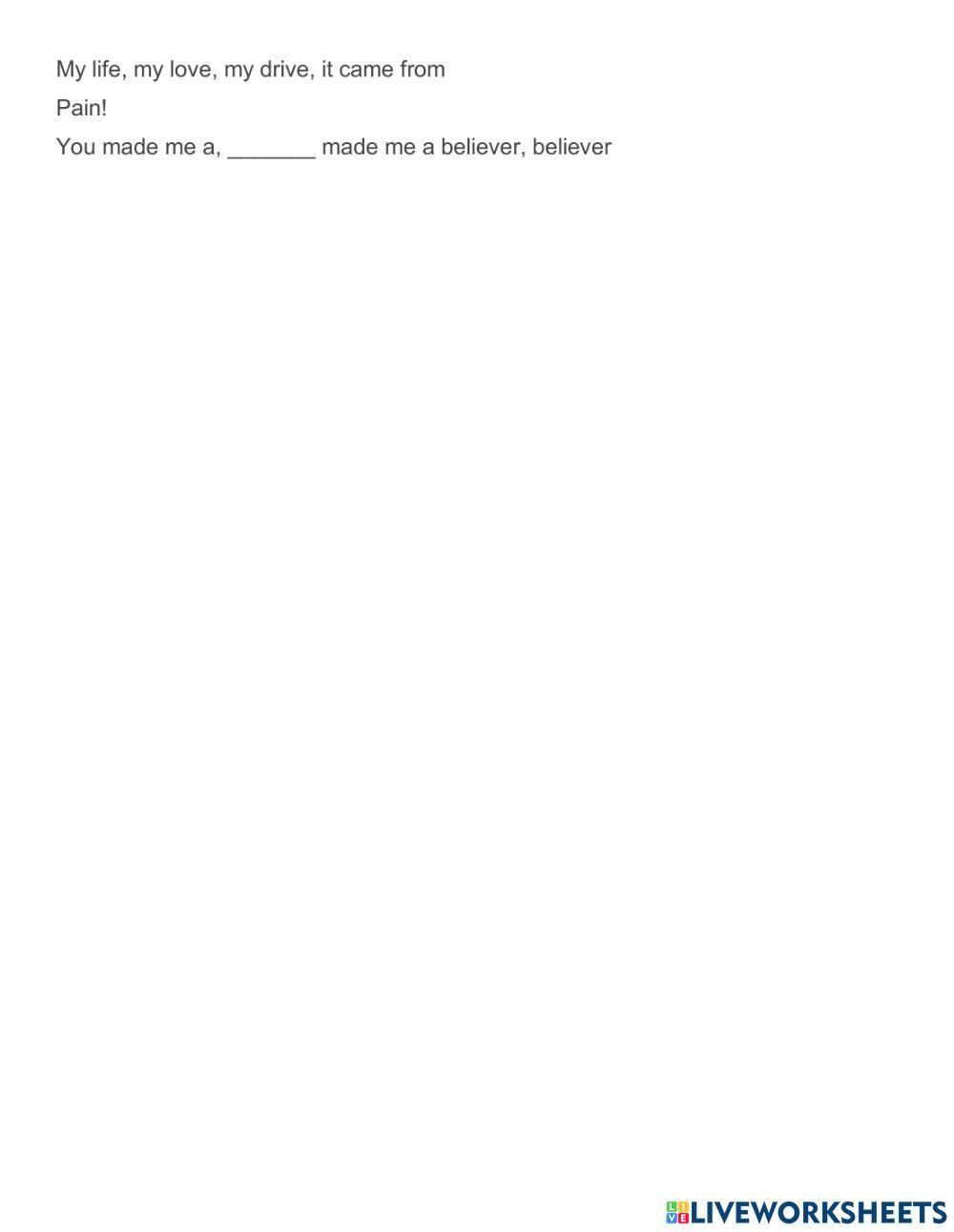 Imagine Dragons - Believer