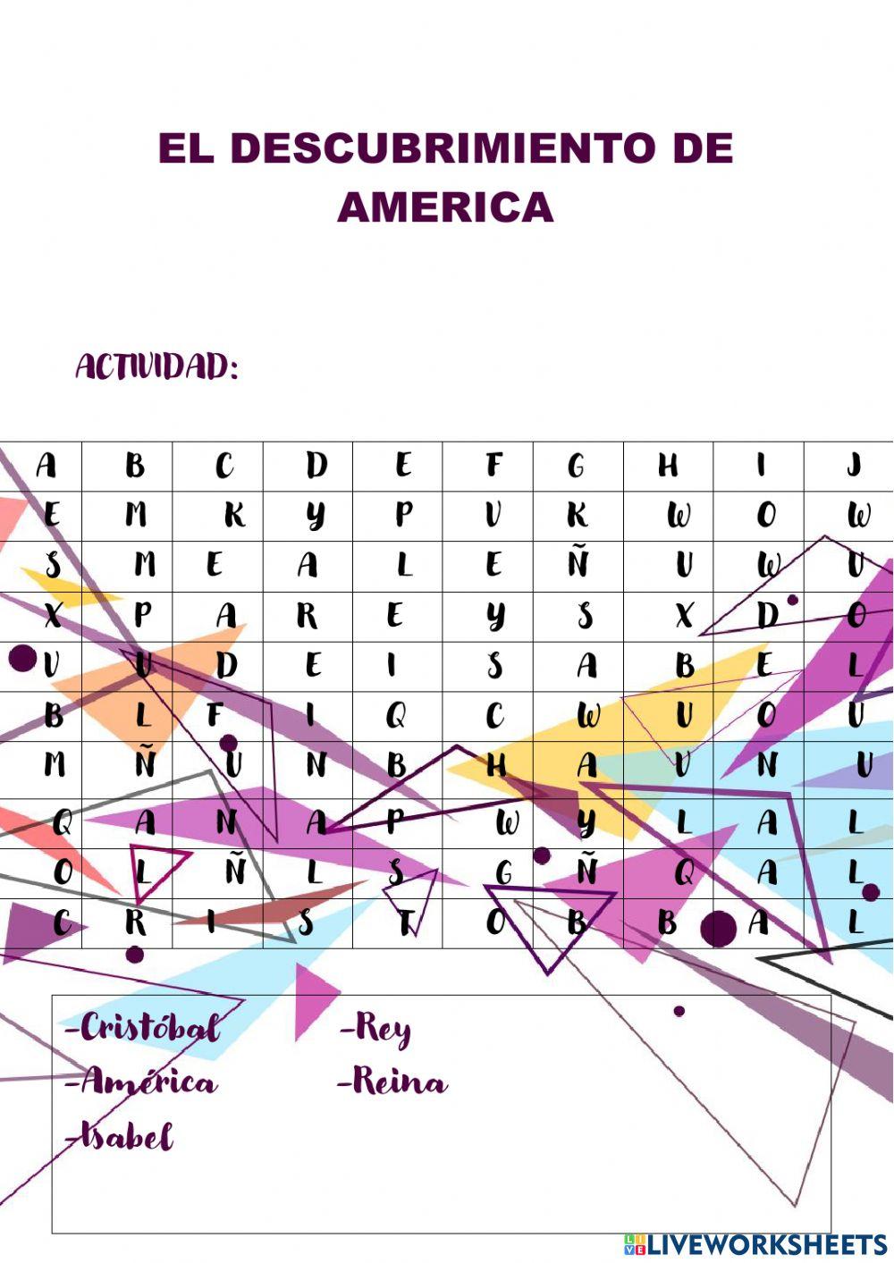 El descubrimiento de América