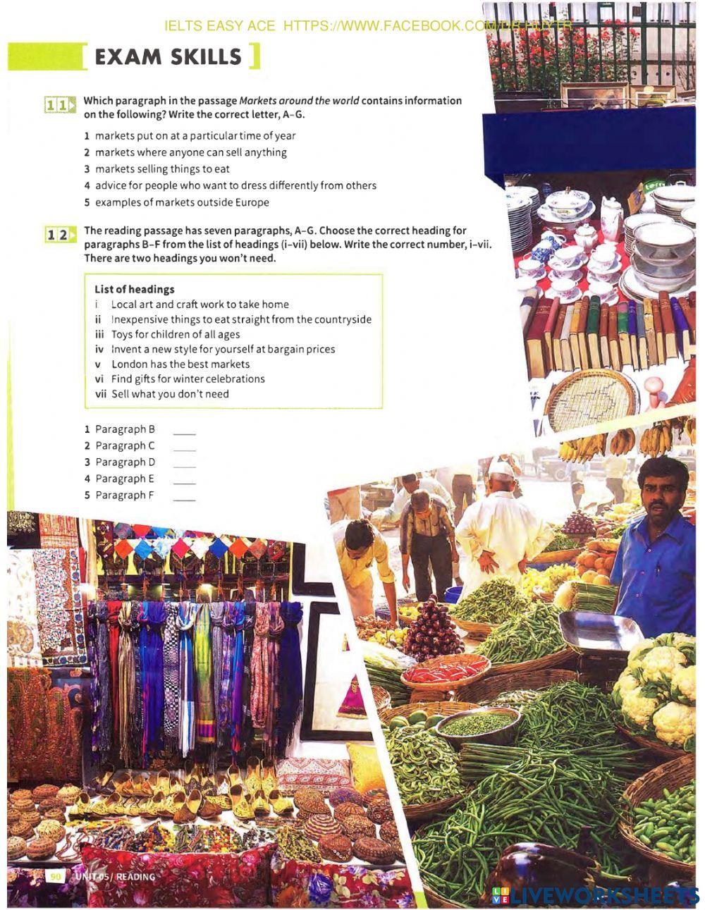 Markets around the world