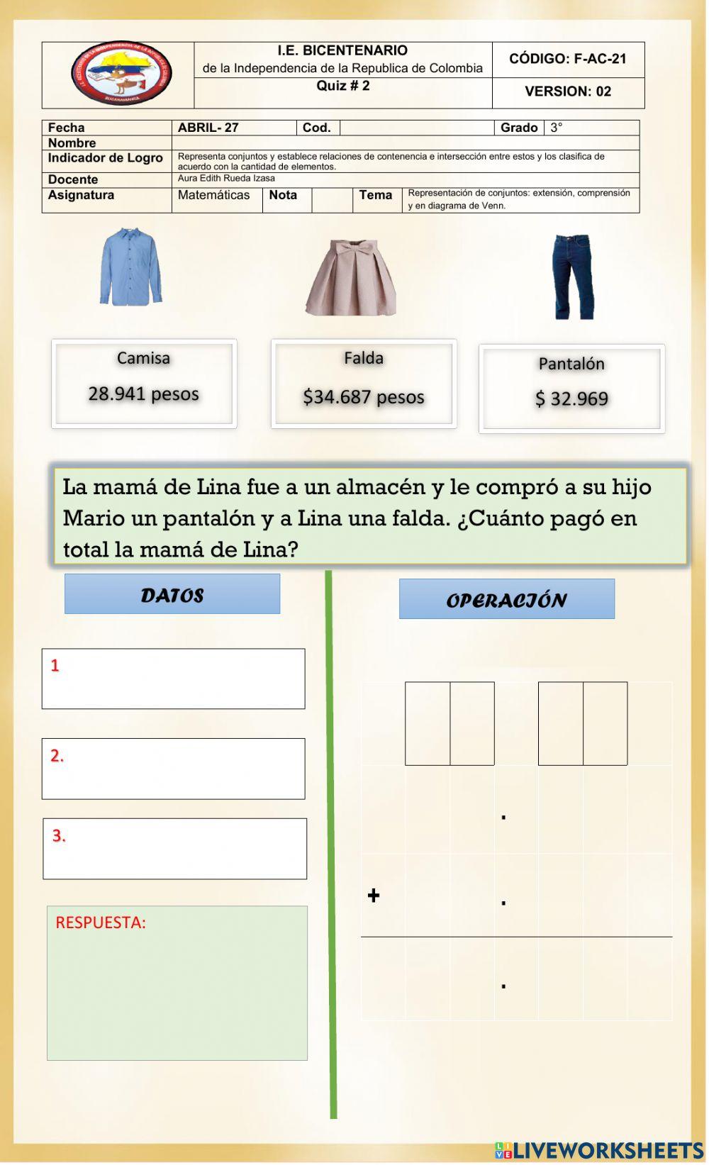 Sitauciones problema