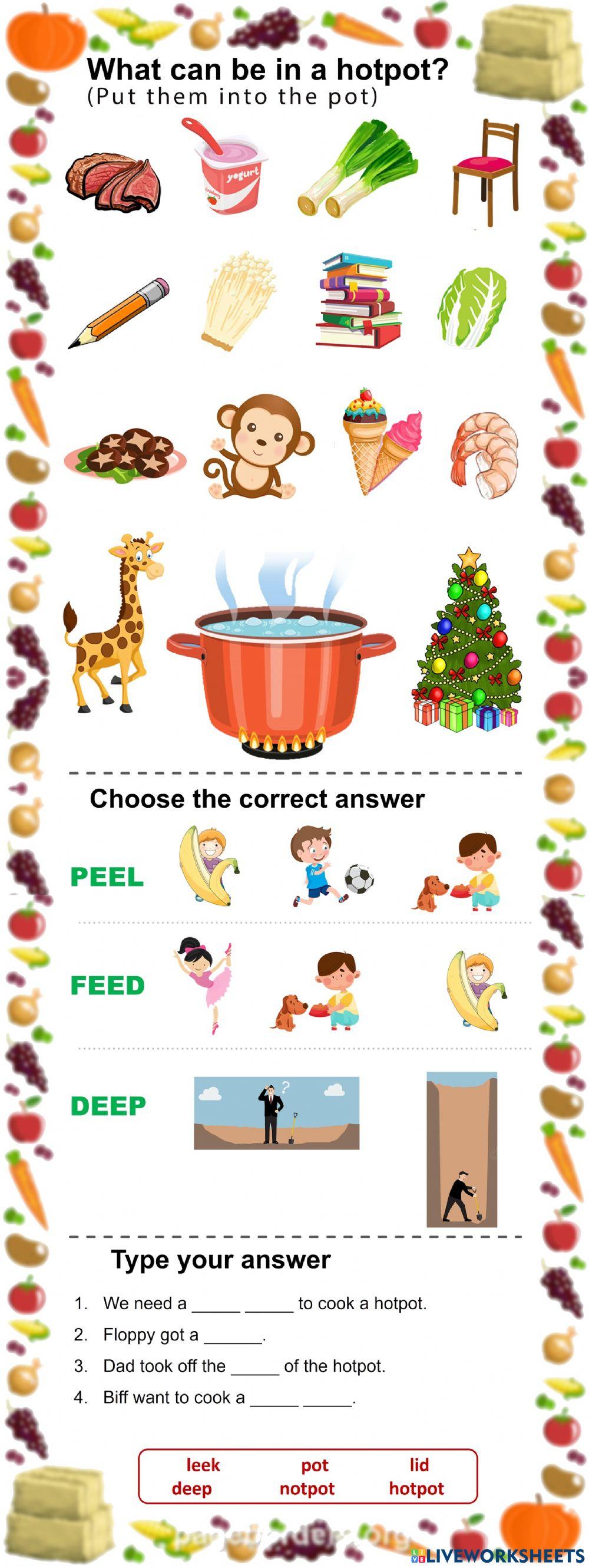 Leek Hotpot - Practice at Home