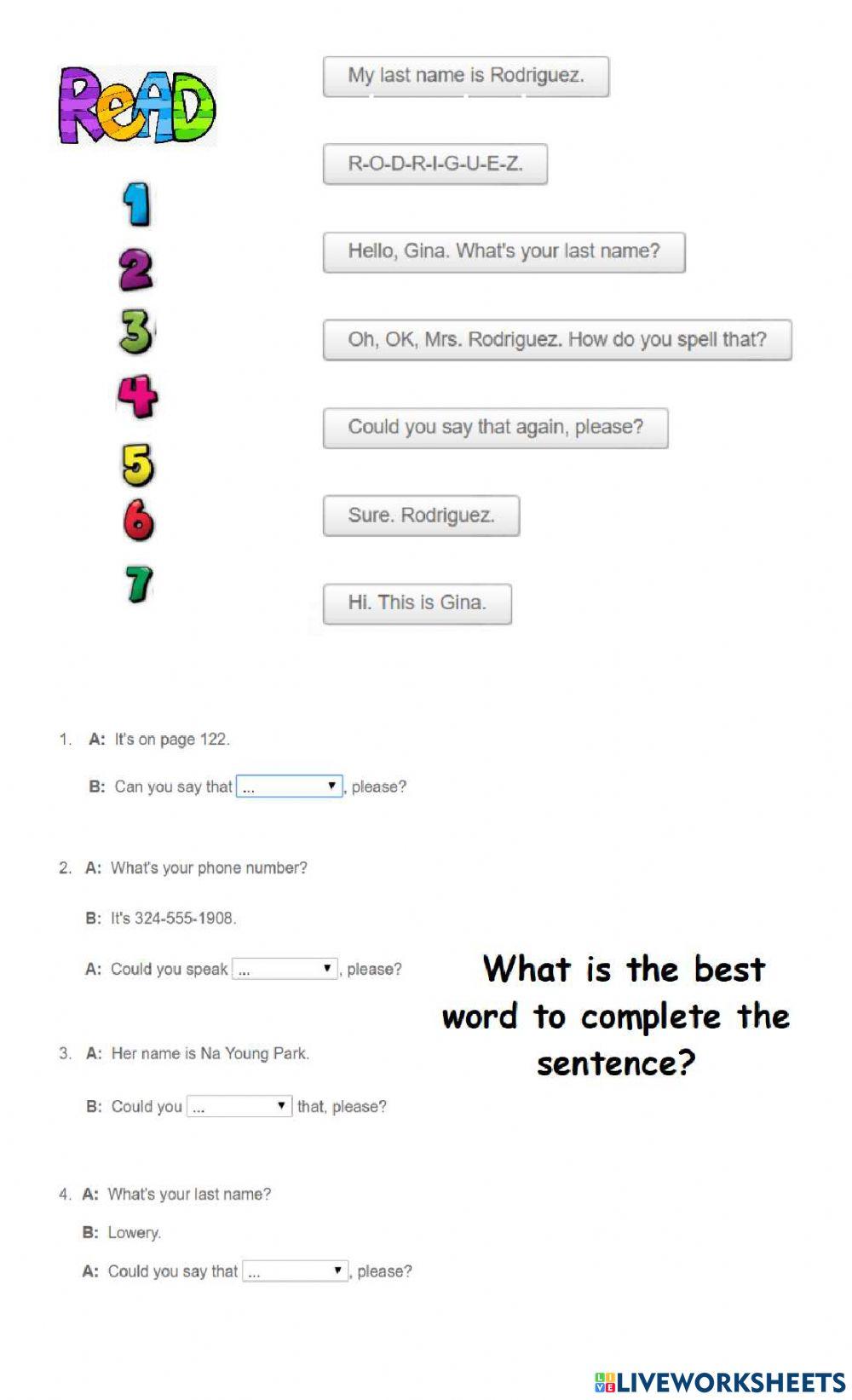 Level1 Unit1 LessonB Pages8-9
