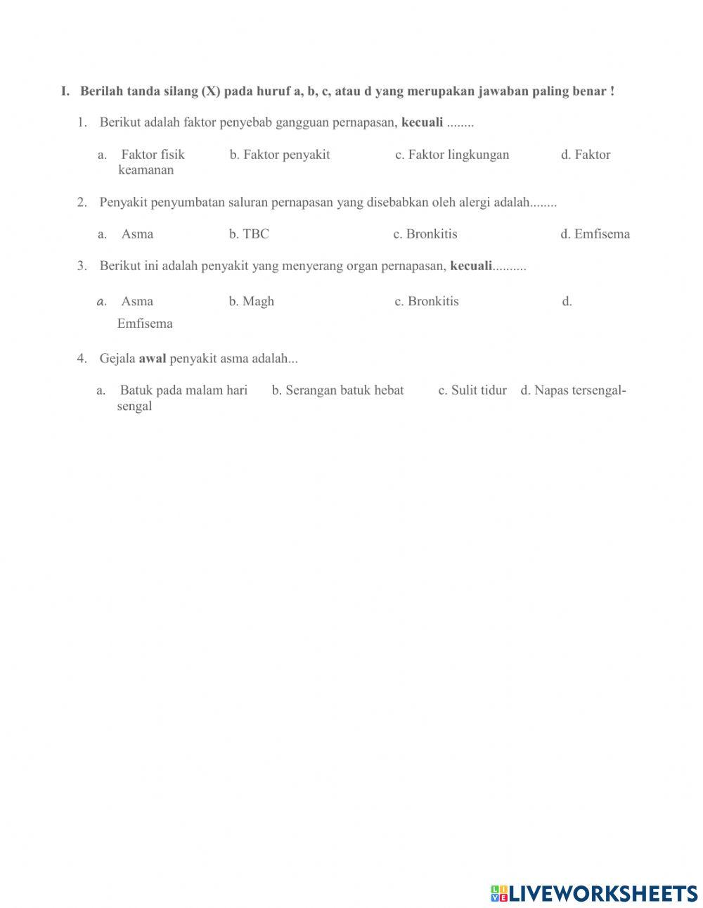 Ulangan harian tema 2