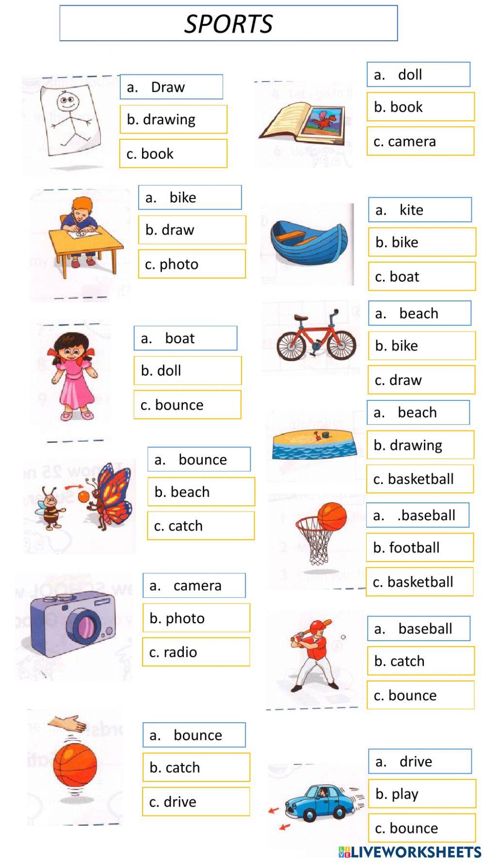 Primary Dic 1. SPORTS 2