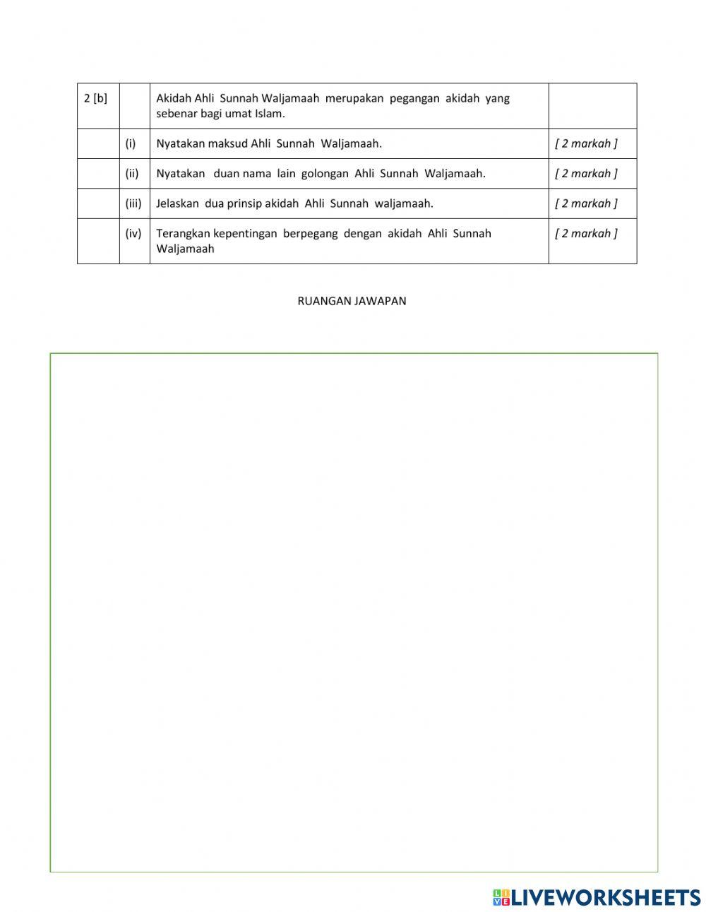 Pendidikan islam ting 5 kssm