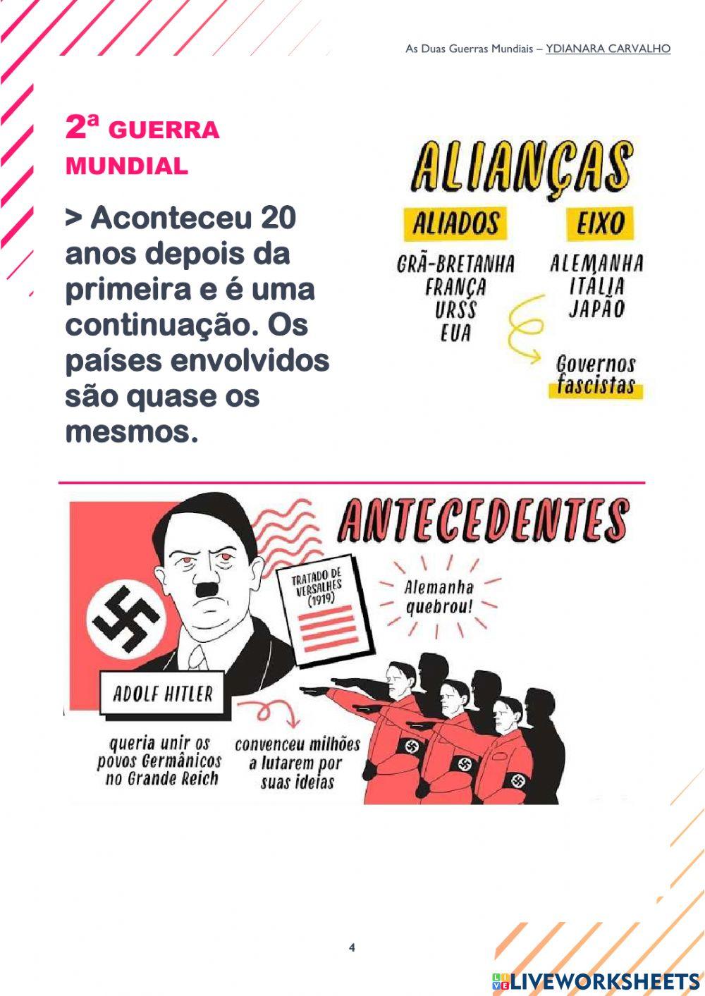 As duas guerras mundiais