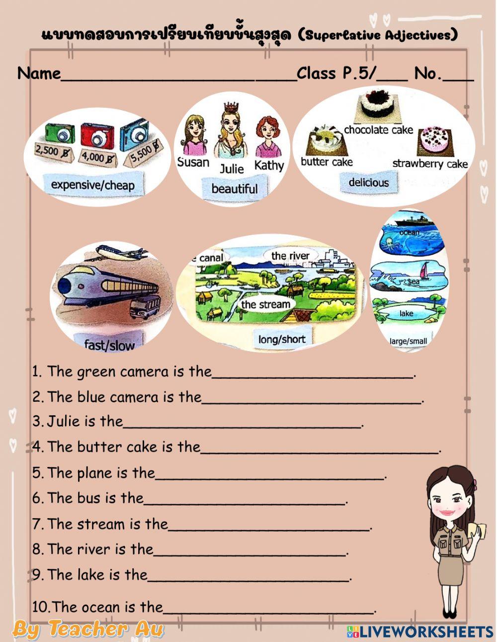 Superlative Adjectives