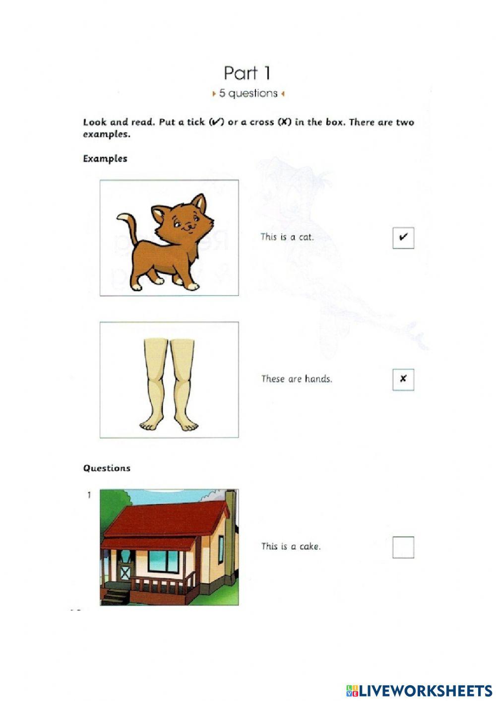 SKILL BUILDER STARTERS 1 - MỚI - UNIT 5 - READING AND WRITING