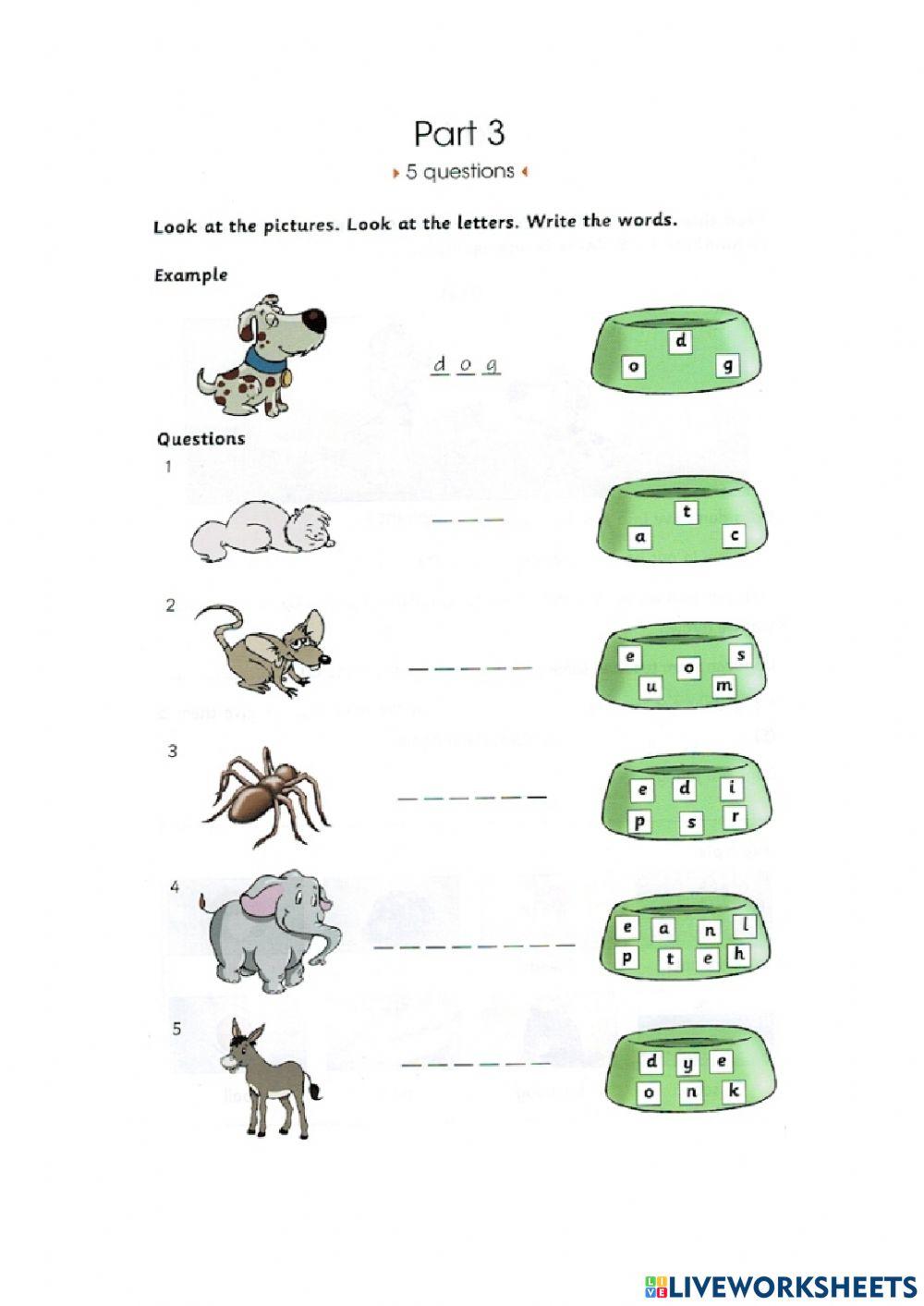 SKILL BUILDER STARTERS 1 - MỚI - UNIT 5 - READING AND WRITING