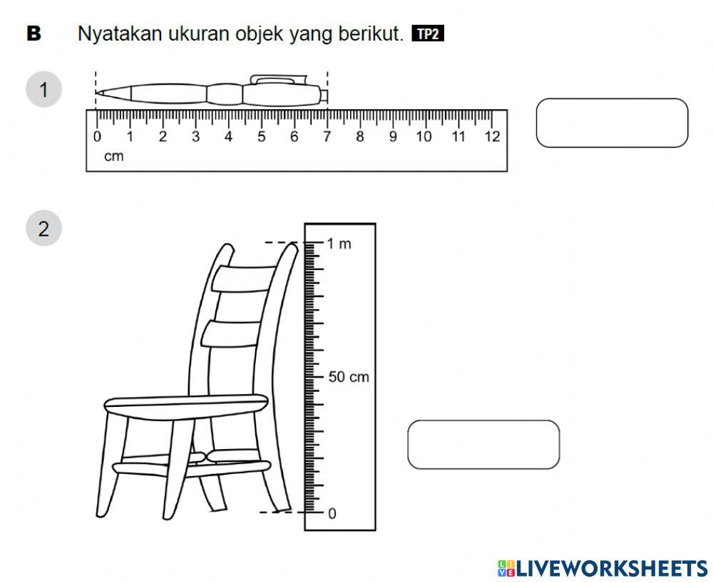 M3 Tahun 2 : Mengukur Panjang
