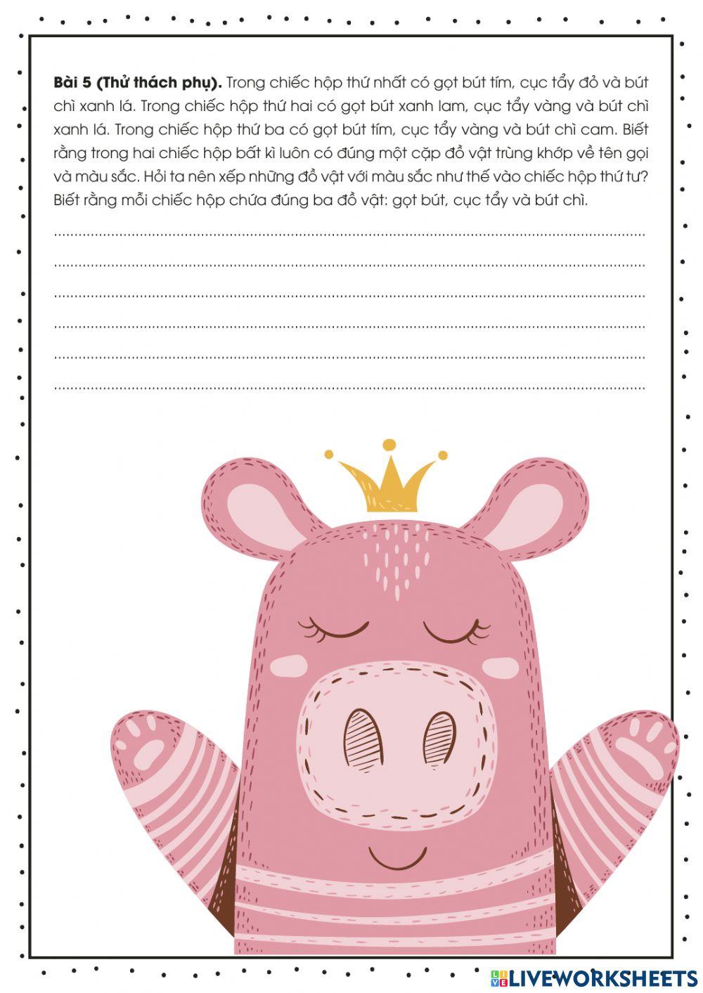 Toán 2.4 - Luyện tập chung