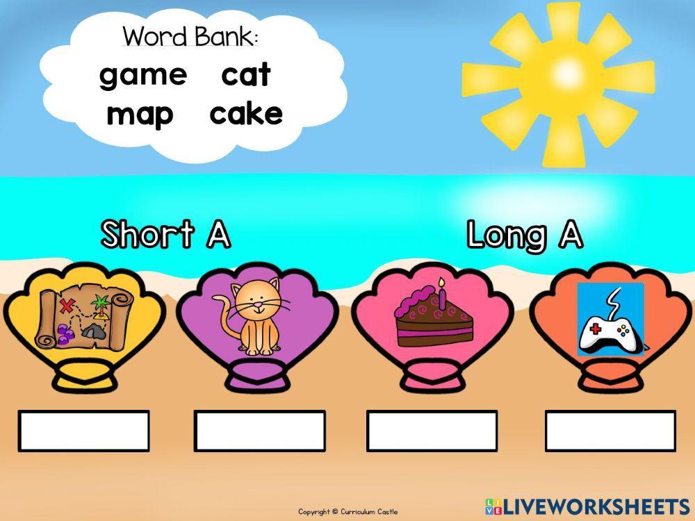 Long and short vowels