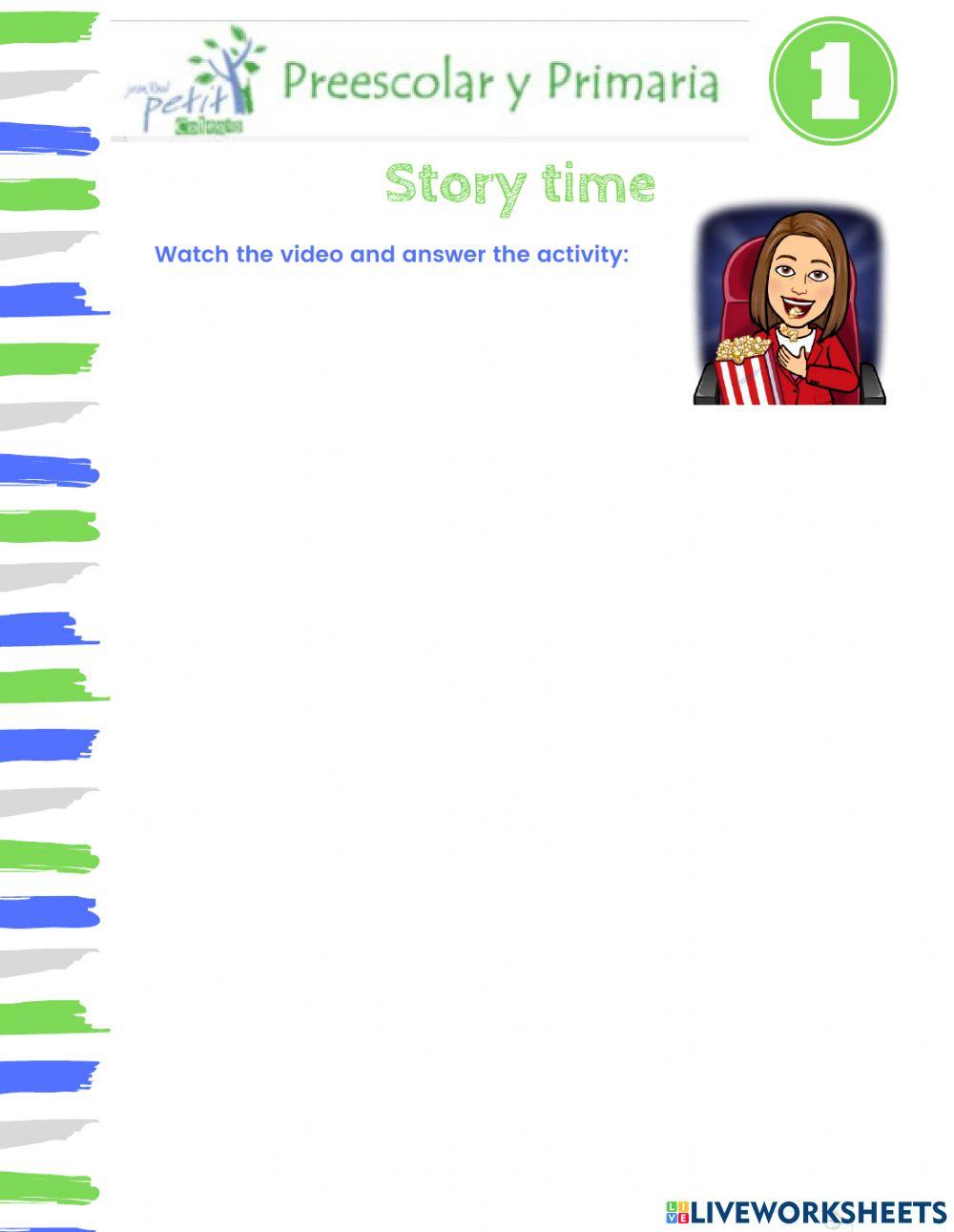 Story time. Pinocchio