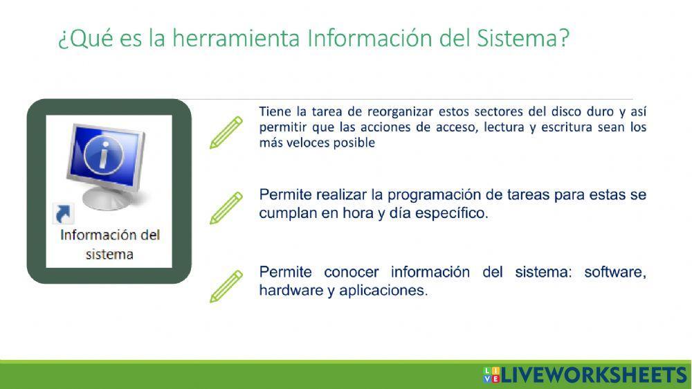 Información del Sistema