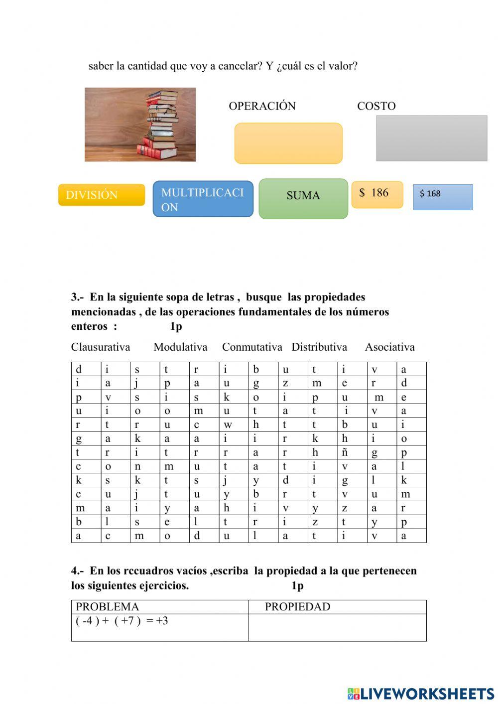 Diagnostico para novenos
