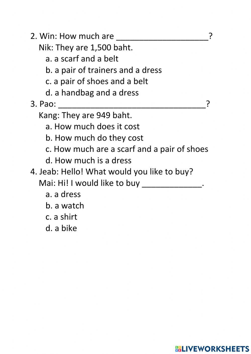 Test Shopping Online 