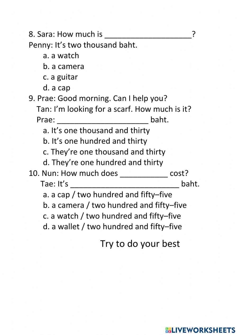 Test Shopping Online 