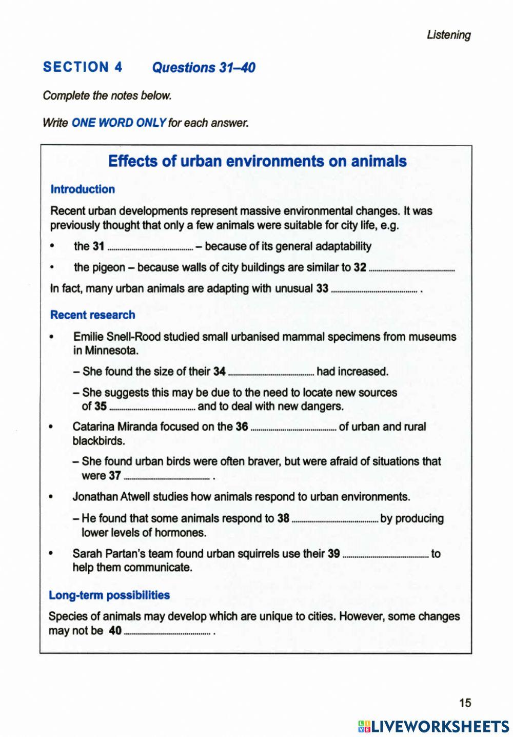 Listening Test - IELTS (GT 13) Test 1