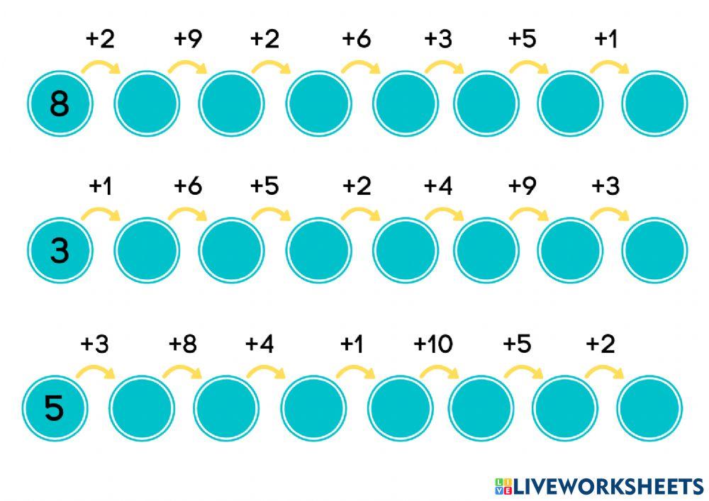 Sumas - Estimulación Cognitiva