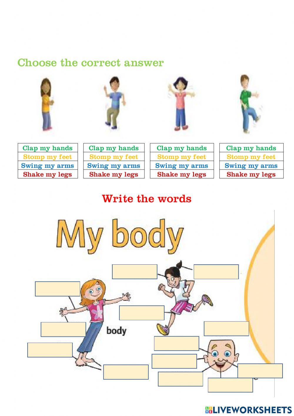 Everybody UP - Starters - Word List