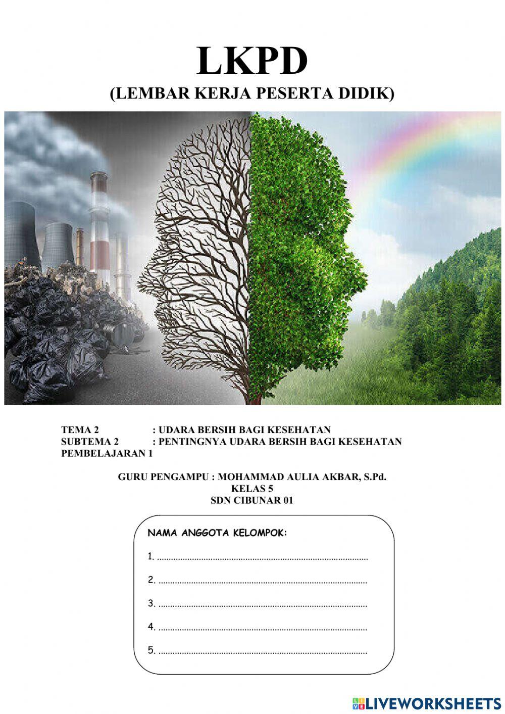 Lkpd tema 2 SUBTEMA 2 PB 1 KELAS 5