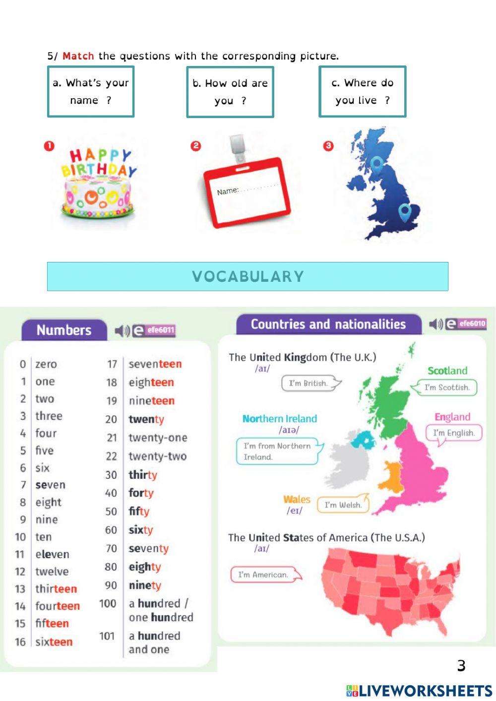 New E for English 6 U1L1