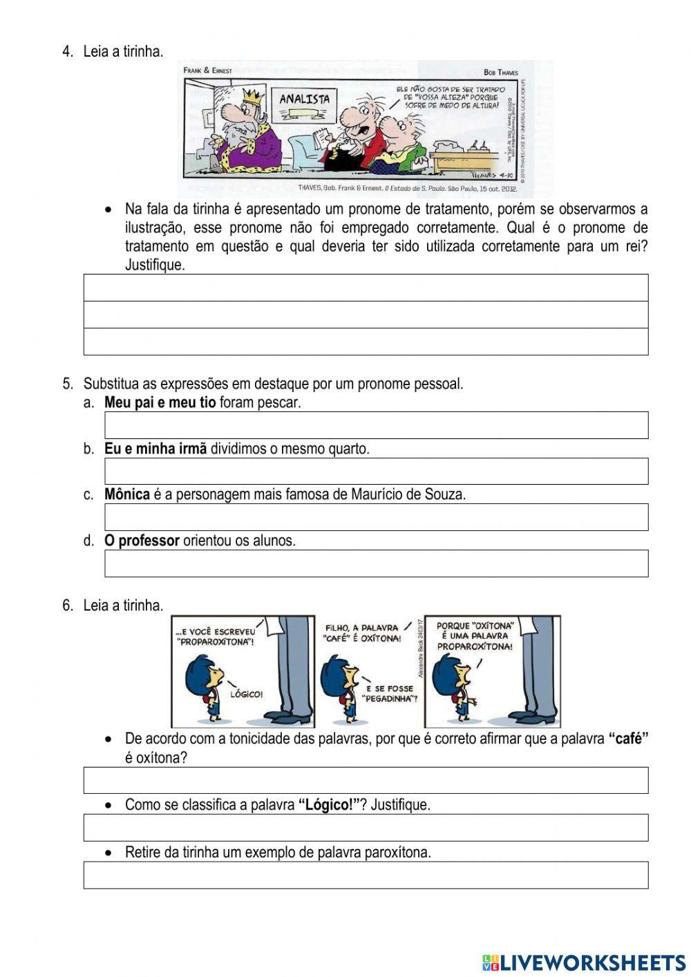 6º Revisão 3º Bim