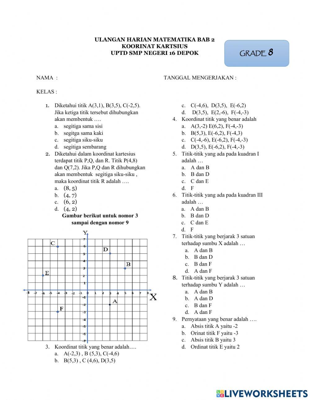 Ulangan harian bab 2