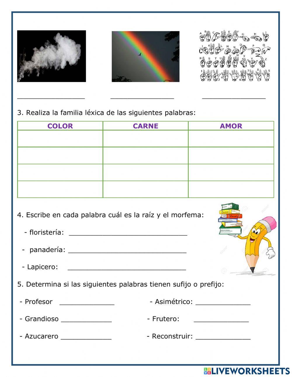 Evaluación Español