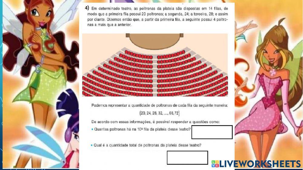 Sequência numéricas