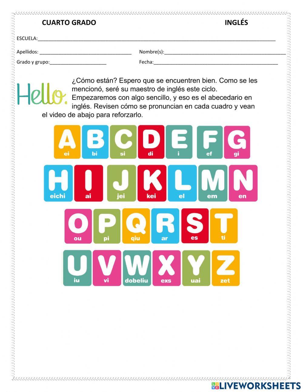 Ejercicio 4to grado - 08-30