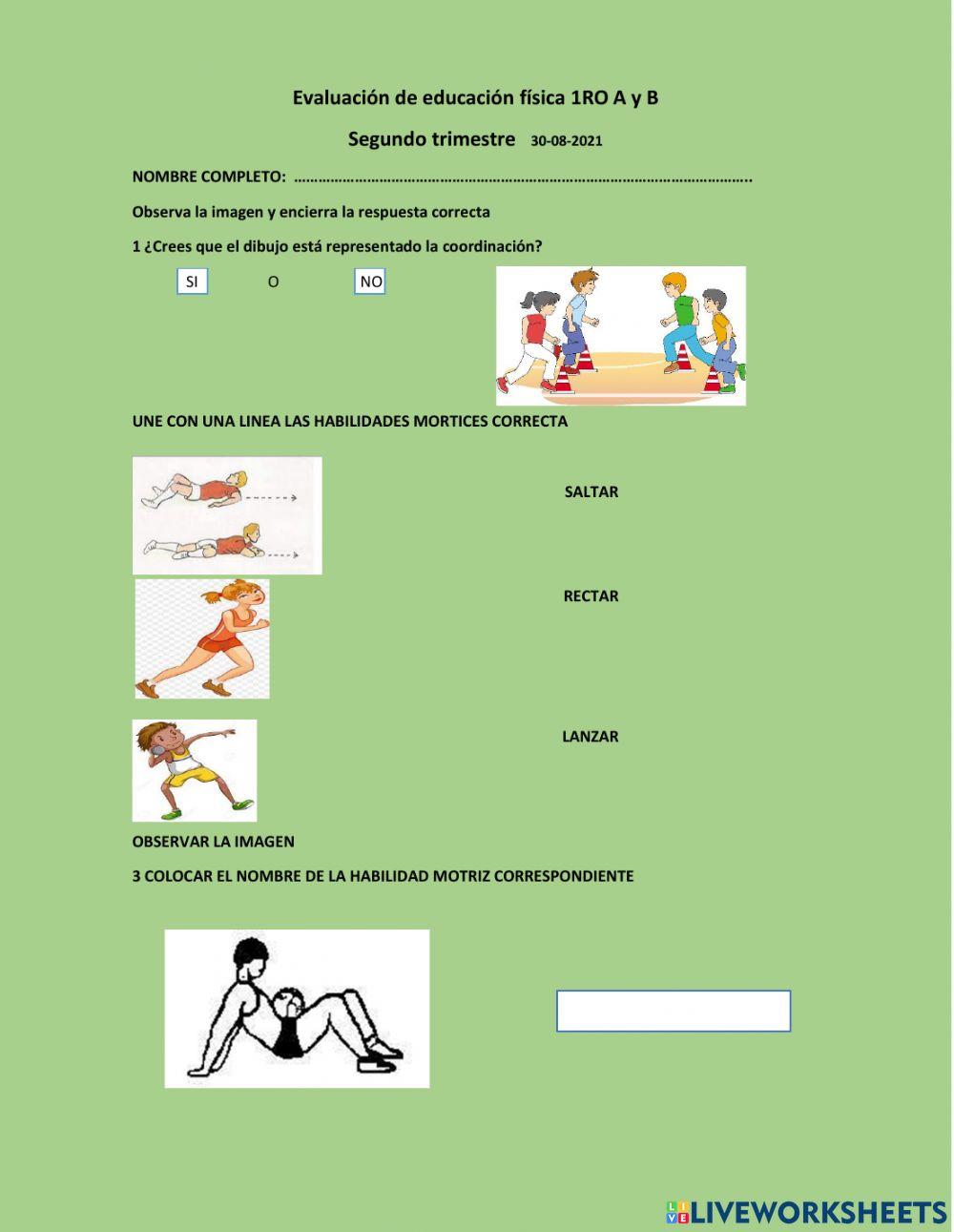 Evaluación 2do trimestre