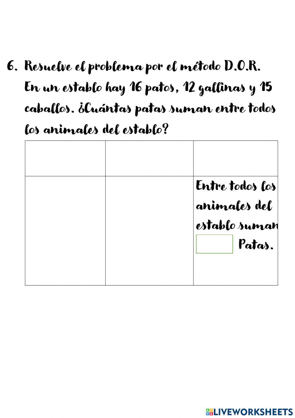 Prueba multiplicación