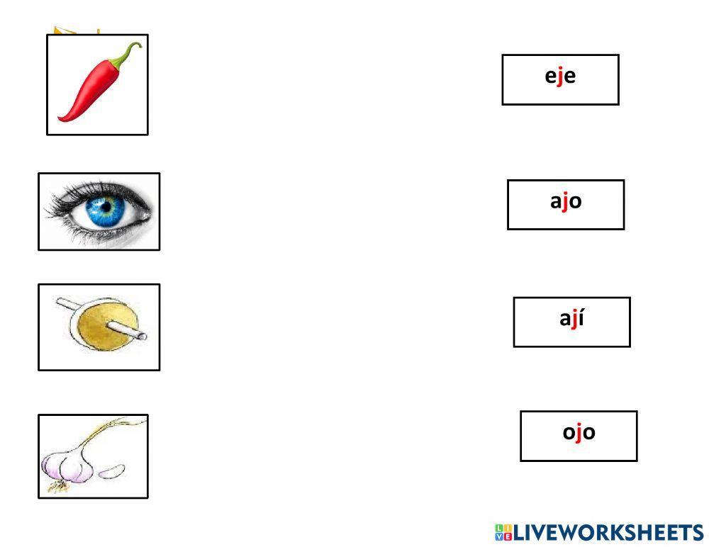 Leccion, ojo, mama, mano