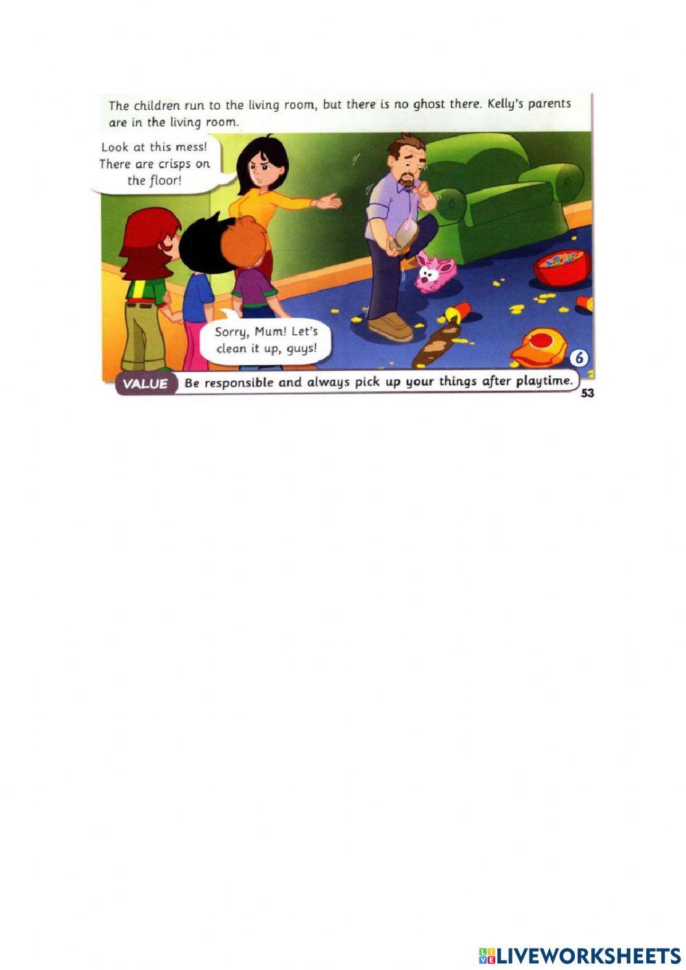 Get smart plus 3 module 5 the ghost