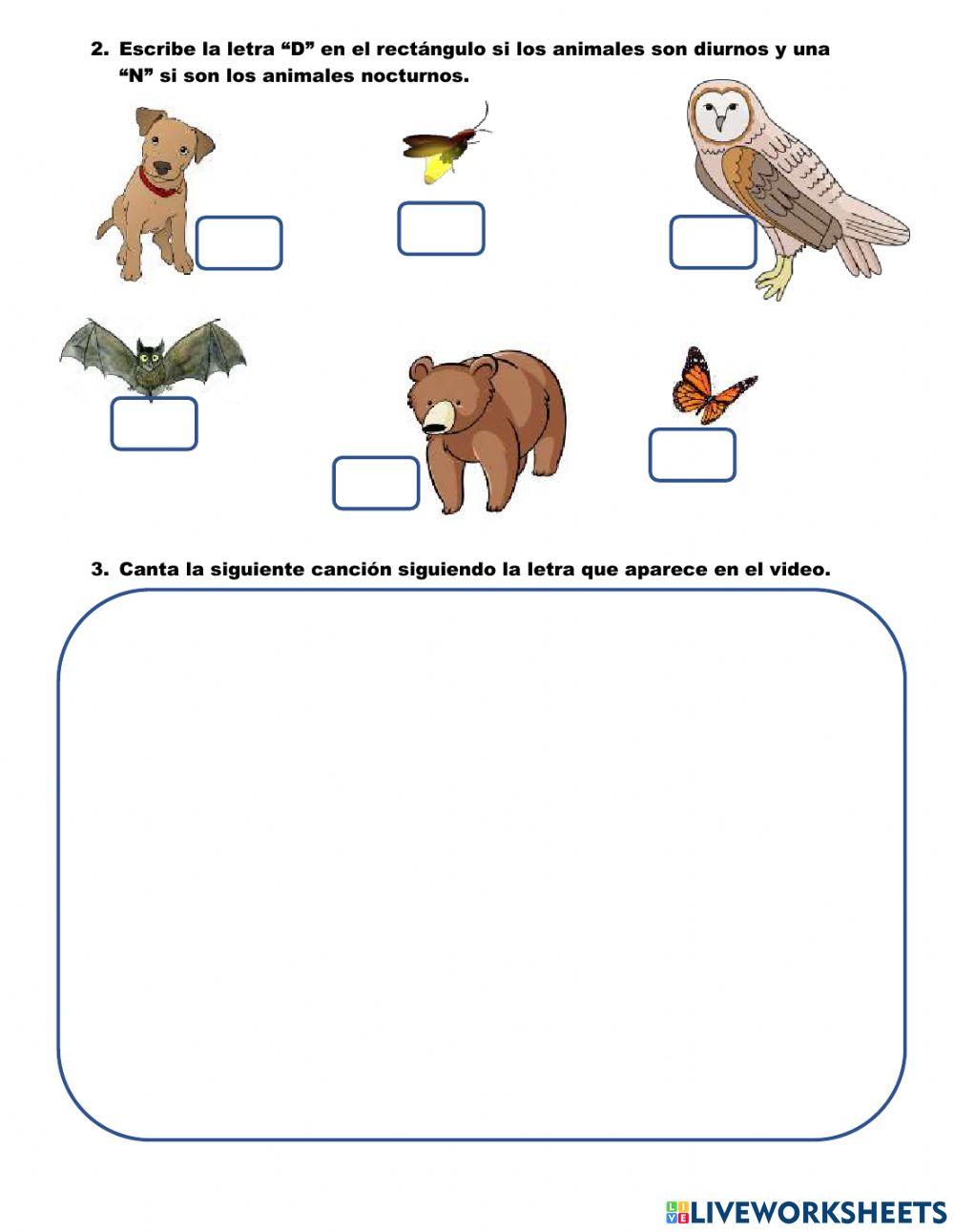 Hoja de trabajo CI 1° grado (Forma 1)