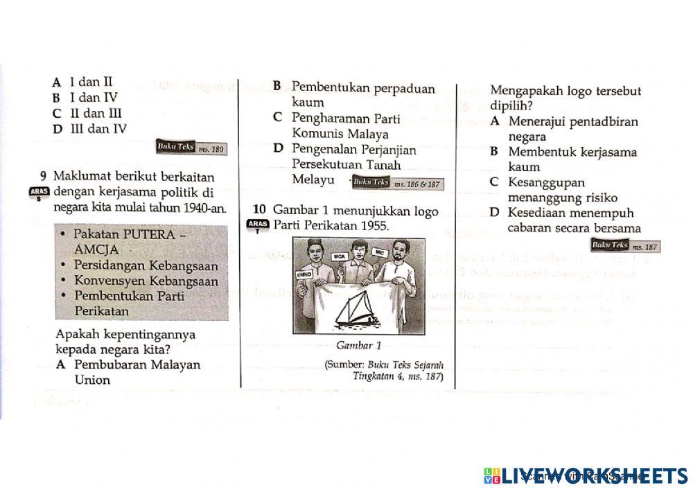 Bab 7: usaha ke arah kemerdekaan