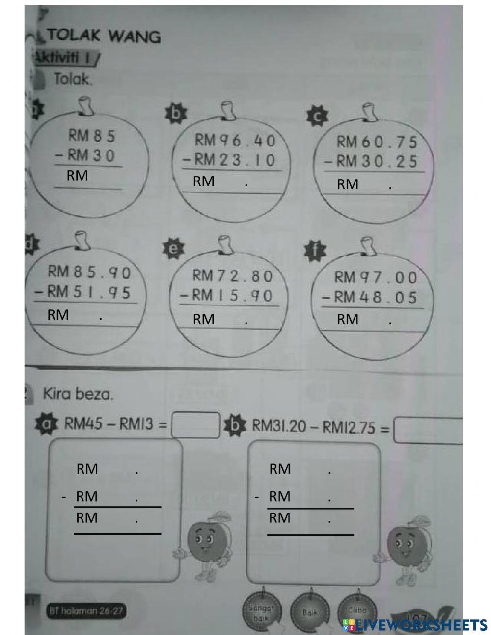 Tolak Wang - Tahun 2