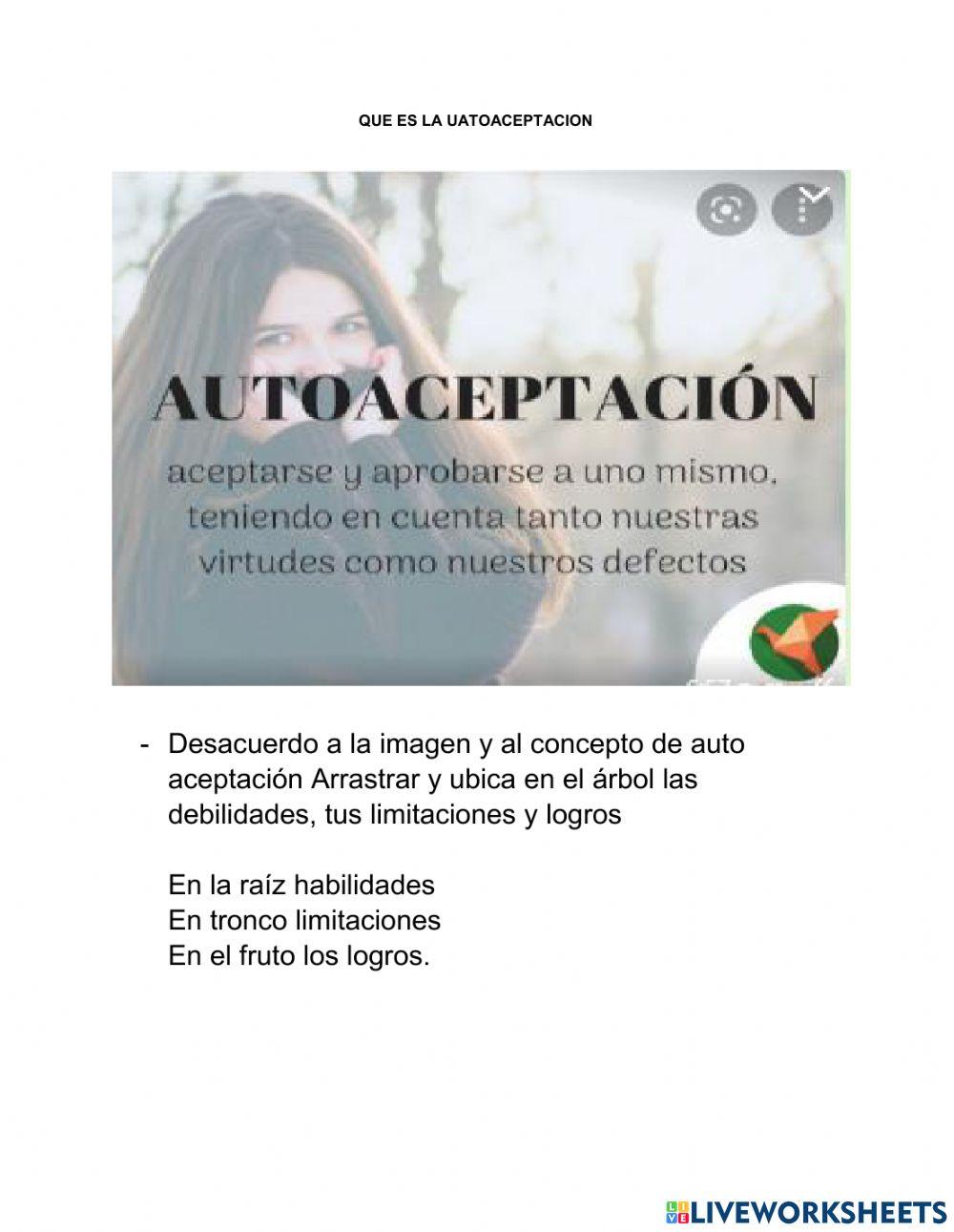 Autoaceptacion